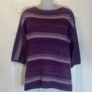 4/$30 CHAPS TOP SWEATER SIZE M